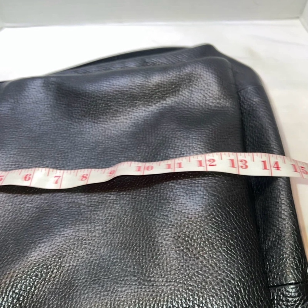 🔥🔥🔥 L.Credi Italian Pebbled Leather Convertible Backpack Crossbody Shoulder Bag - Picture 10 of 10